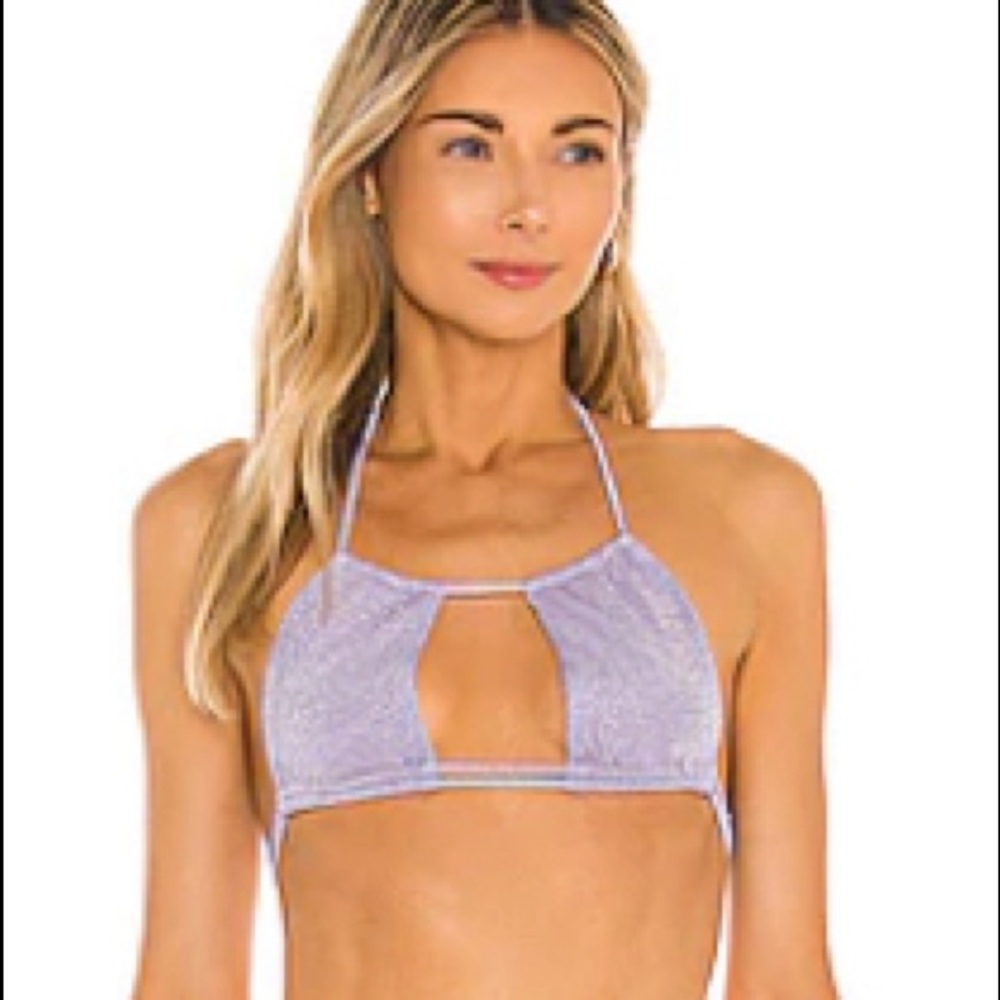 Montce bikini top and sarong (no bottom!) size XS